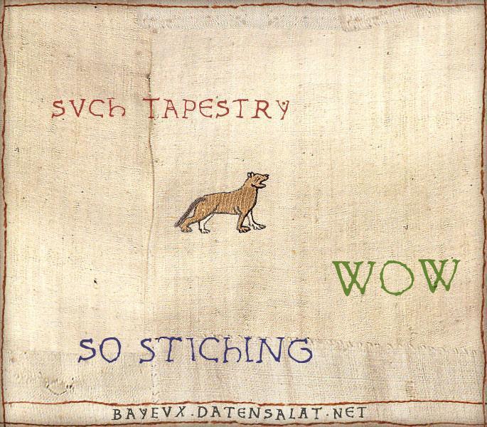 doge such tapestry so stitching wow meme Imgur