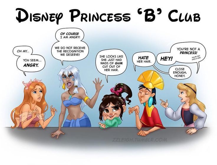 disney princess B club meme Imgur