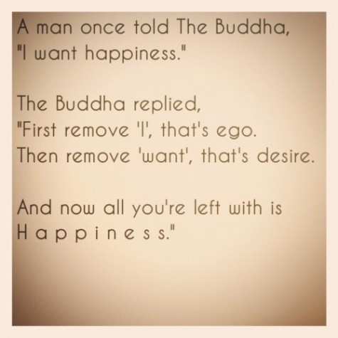 Buddha happiness