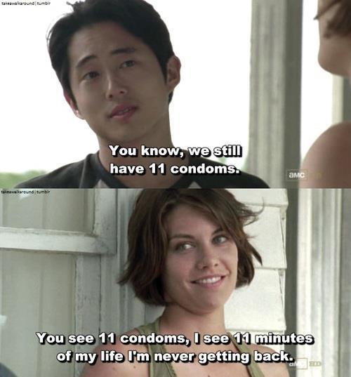 Walking Dead 11 condoms