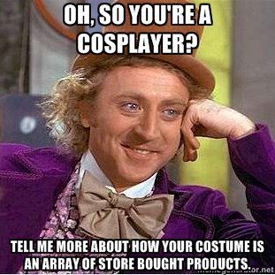 Condescending Wonka Cosplay