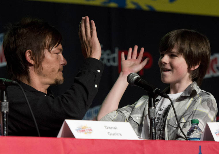 Norman Reedus chandler Riggs