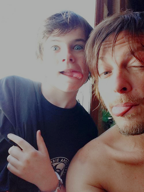 Norman Reedus chandler Riggs