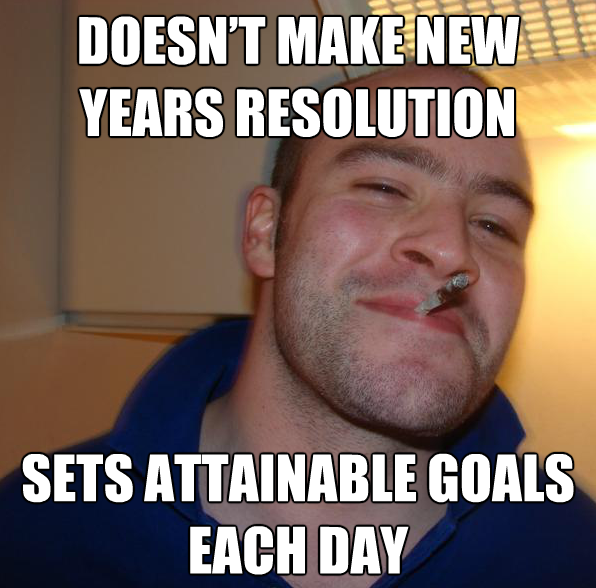 New year resolution meme