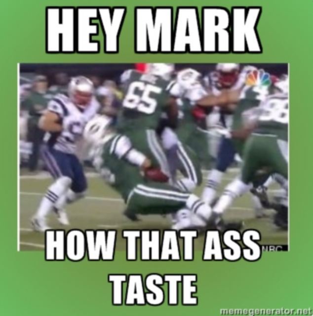 Mark Sanchez butt fumble