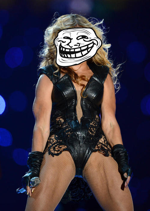 Beyonce Derp Meme - U Mad Bro?