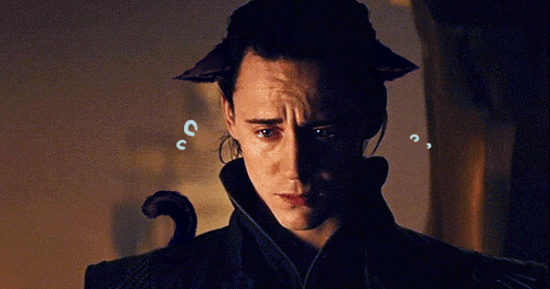 The Feels - Sad Loki gif