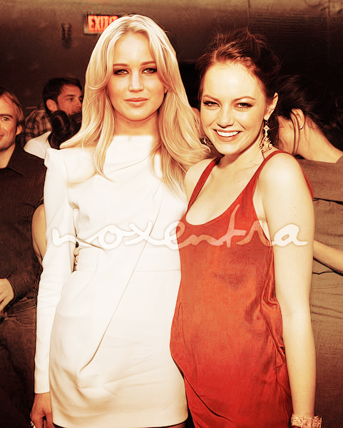 jennifer lawrence emma stone