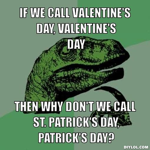 St Patrick's day meme