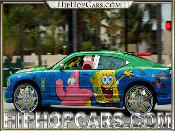 Patrick Star hip hop car