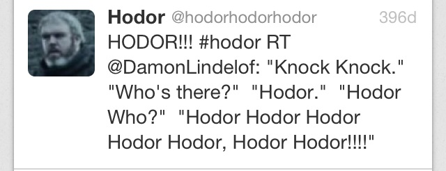 Hodor hodor hodor hodor - Imgur