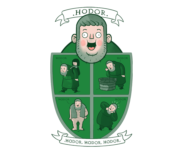 Hodor coat of arms Imgur