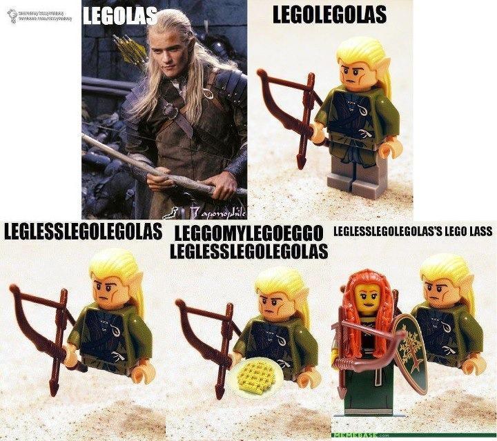 Lego Legolas meme Imgur