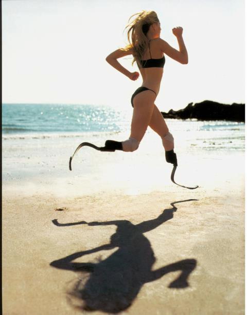 Someday I hope to be as amazing as the runner without feet 