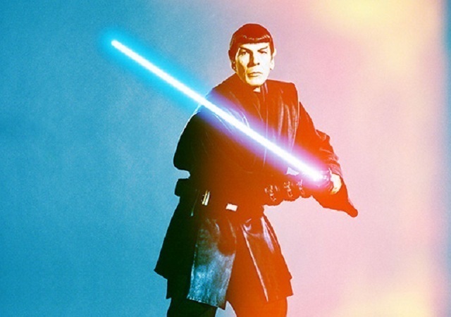 Spock with a Light Saber