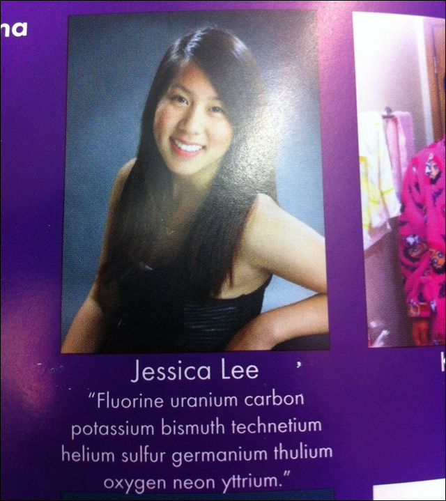 The Nerdiest Most Gangster Yearbook Quote Ever