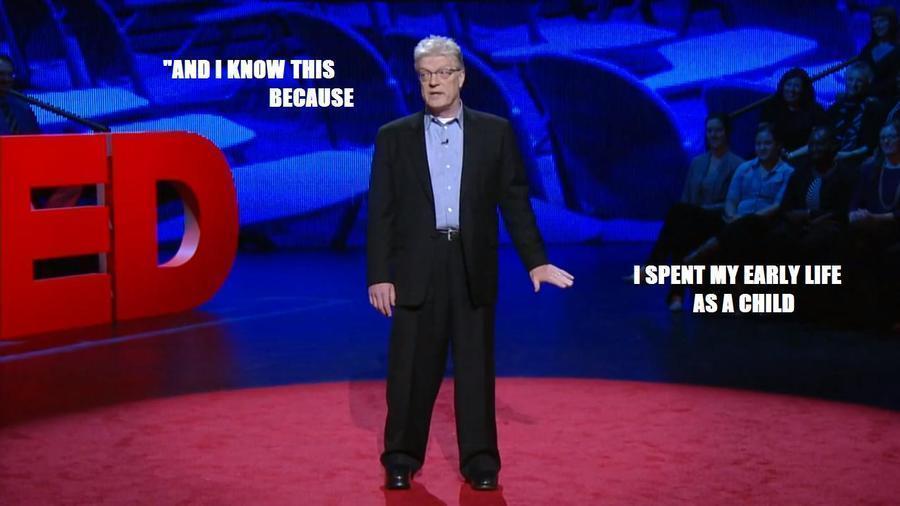 Ken Robinson child TED Imgur