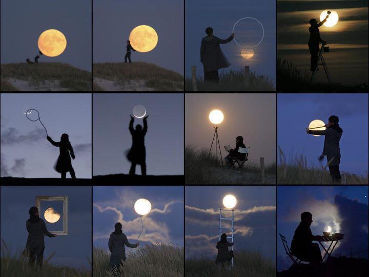 Playing with the Moon