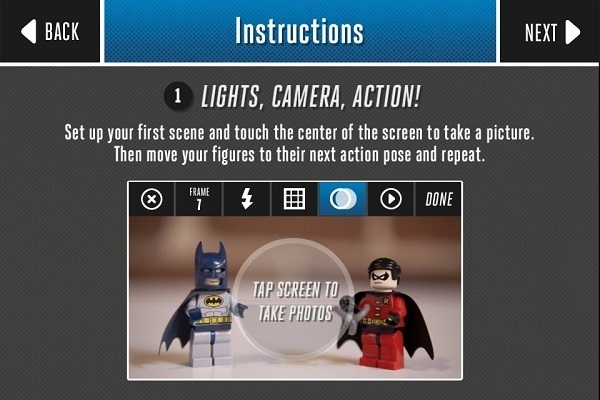 LEGO DC Superhero Movie Maker App 