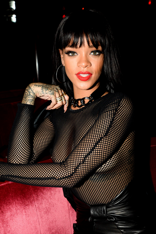 rihanna hot mesh boobs nipples catwoman tumblr