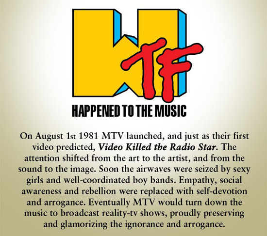 WTF happened to the music MTV 